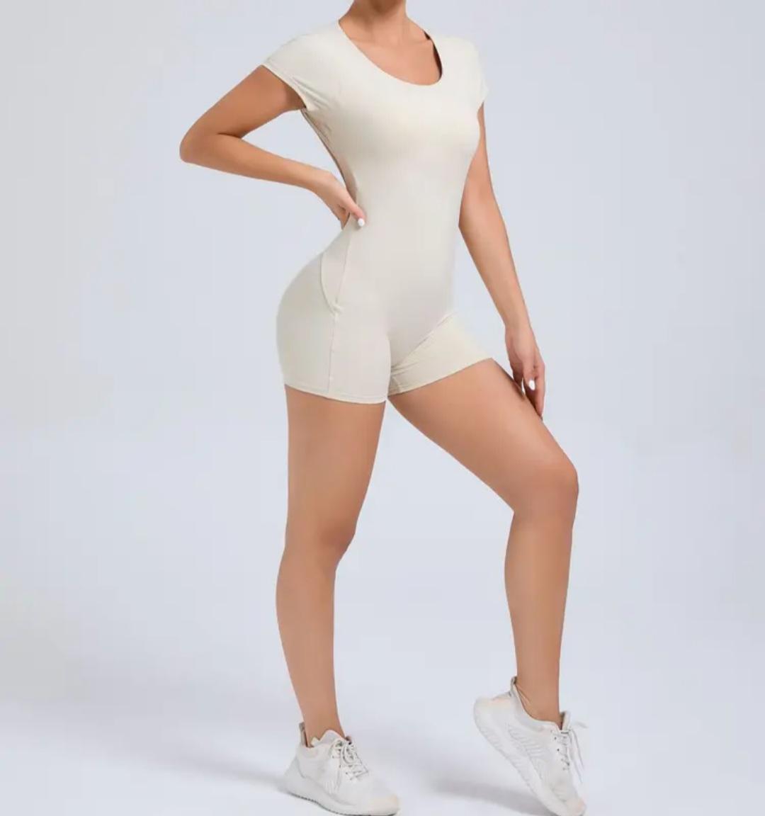 ENTERIZO SHORT SOFIA BLANCO