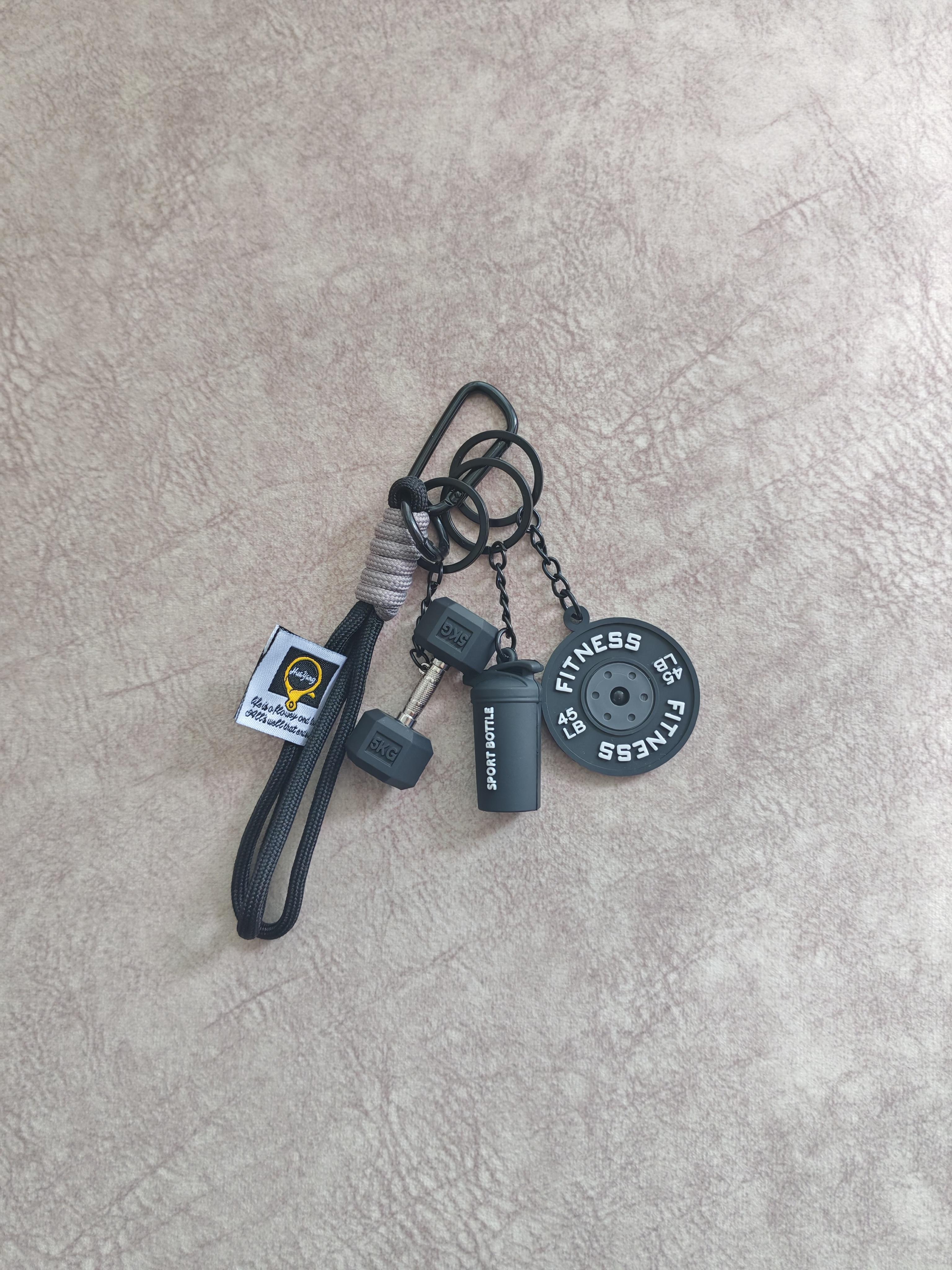 LLAVERO Fitness Club Negro